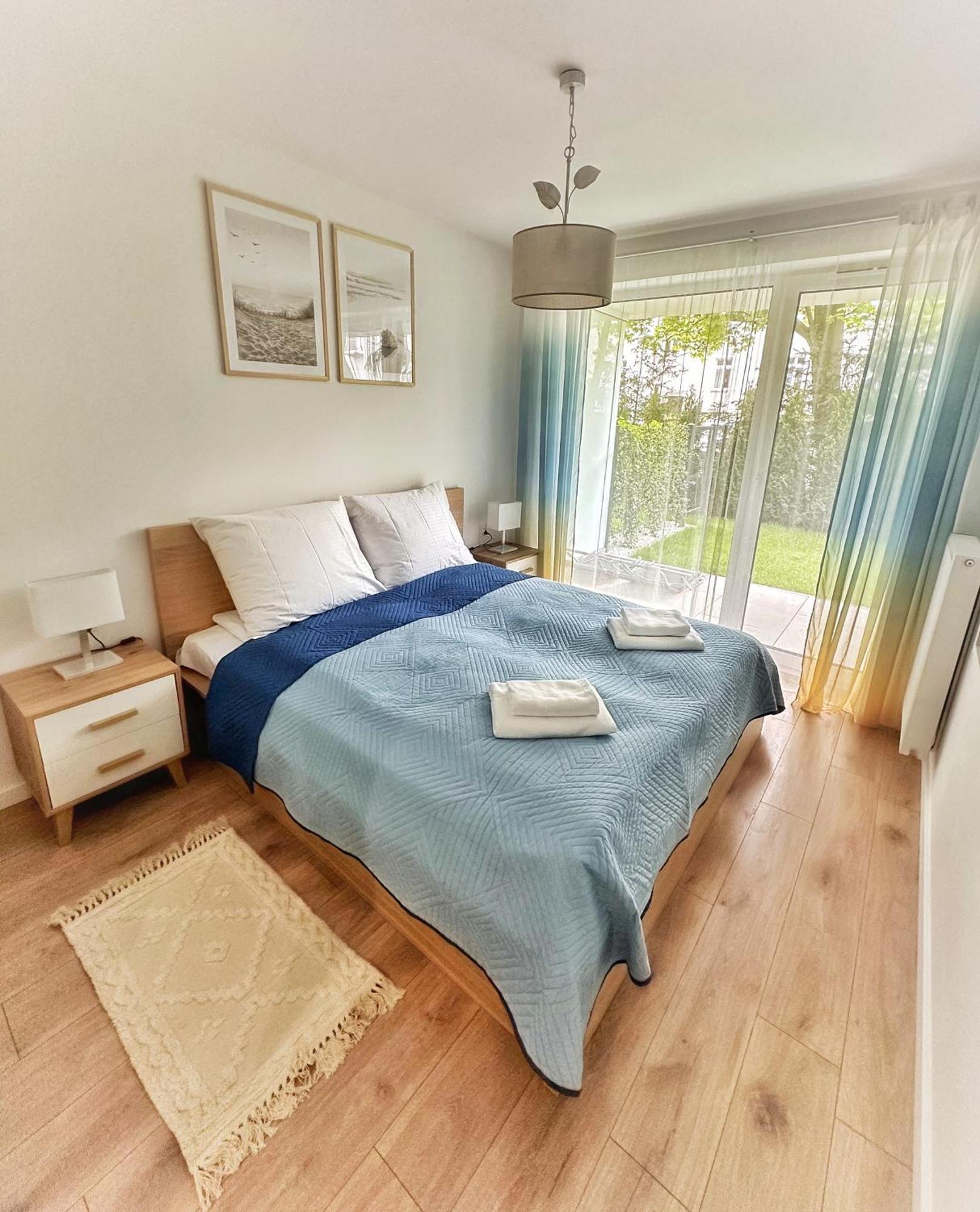 Apartament Whiteblue Kolobrzeg Z Duzym Ogrodkiem - 100 M Od Plazy! Whiteblue Kolberg Apartment Mit Grossem Garten - 100 M Vom Strand Entfernt! Whiteblue Kolobrzeg Apartman S Velkou Zahradou - 100 M Od Plaze! מראה חיצוני תמונה